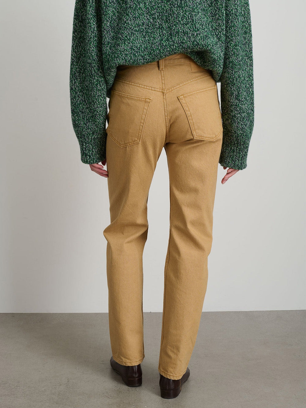 TILDA KHAKI ROPE TWILL JEANS