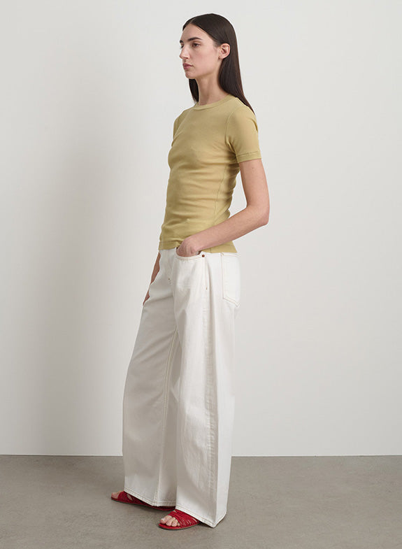 FLOPPY CHALK WHITE JEAN