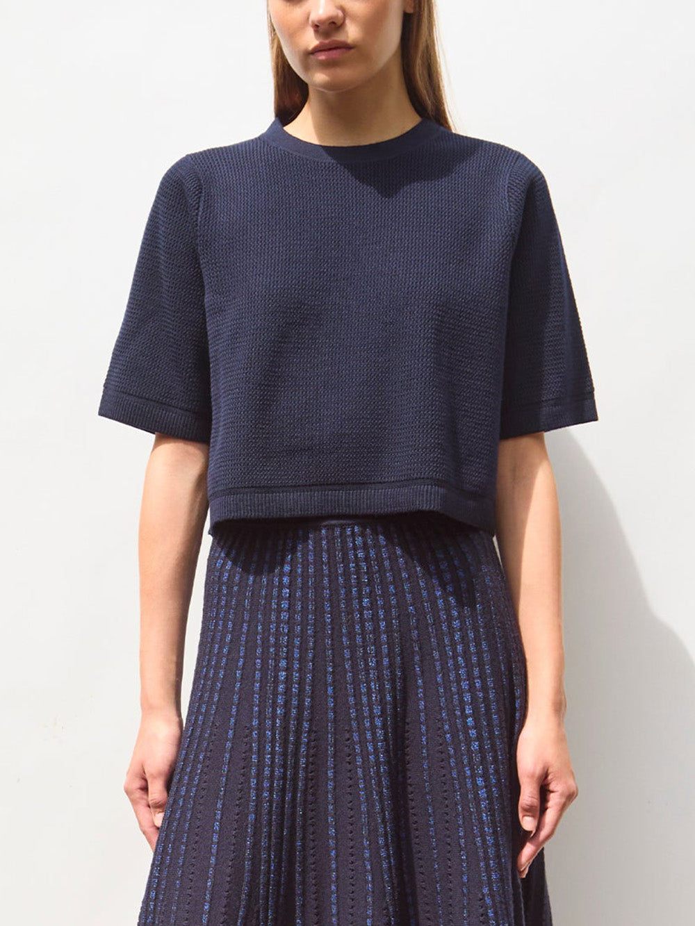 BARI DARK NAVY TOP 