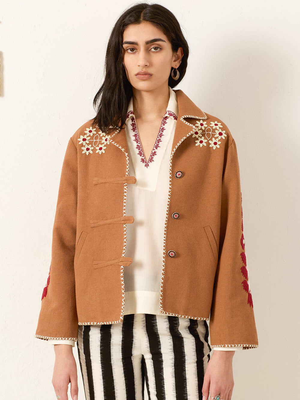 CACTUS BLOOM WESTERN JACKET
