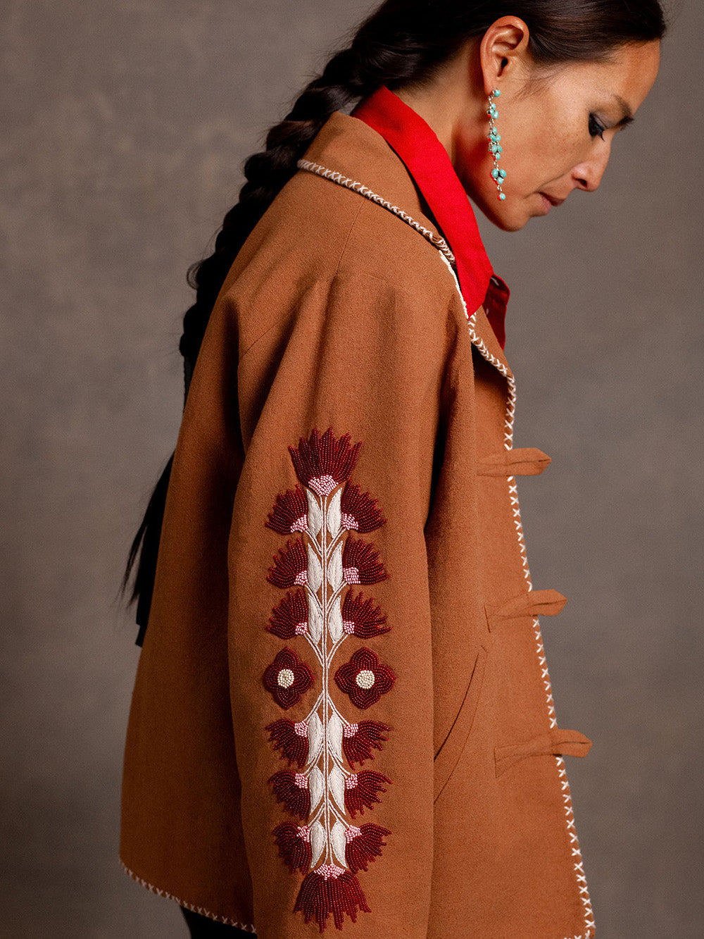 CACTUS BLOOM WESTERN JACKET