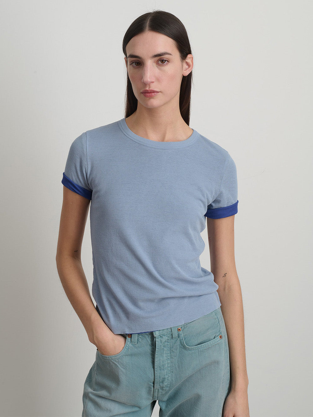 DOUBLE BLUE T-SHIRT