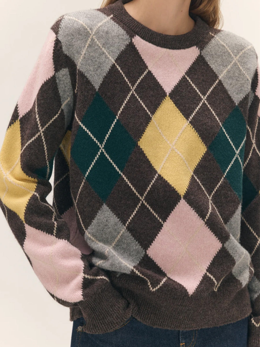 PULL AVA ARGYLE PORCUPINE