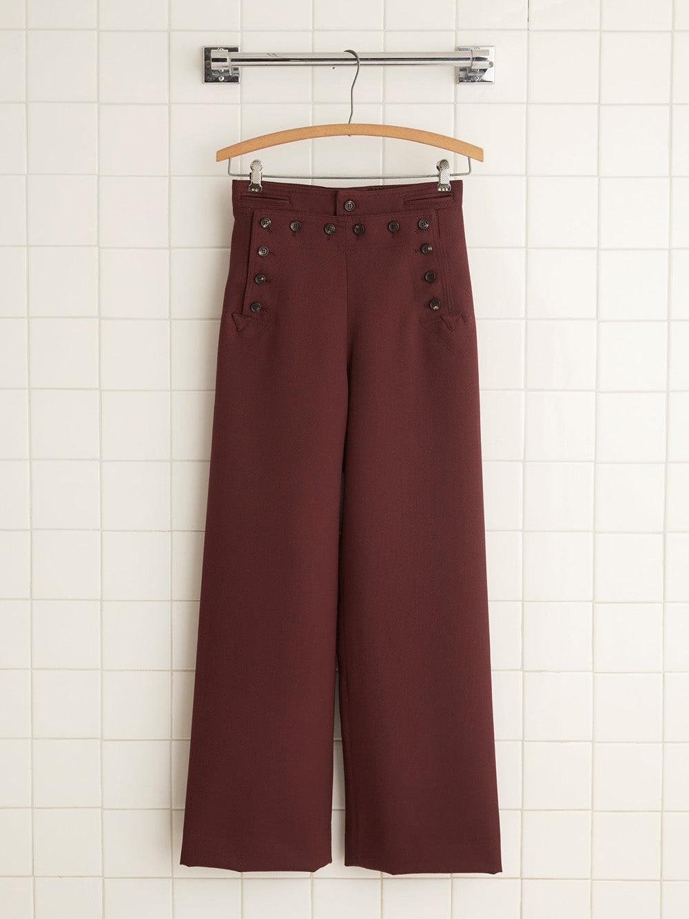 PANTALON RIDING SAILOR BORDEAUX