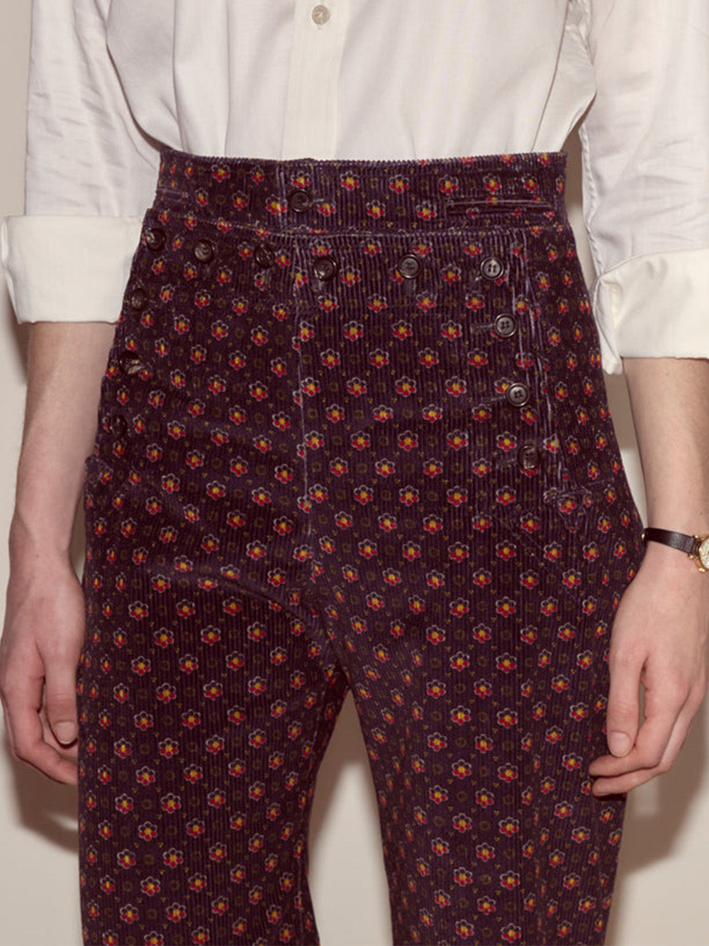 PANTALON SAILOR MCALLISTER VELOURS CÔTELÉ