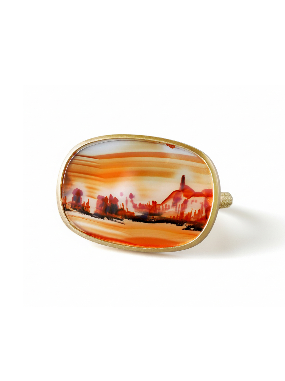 LANDSCAPE AGATE EDITIONS RING