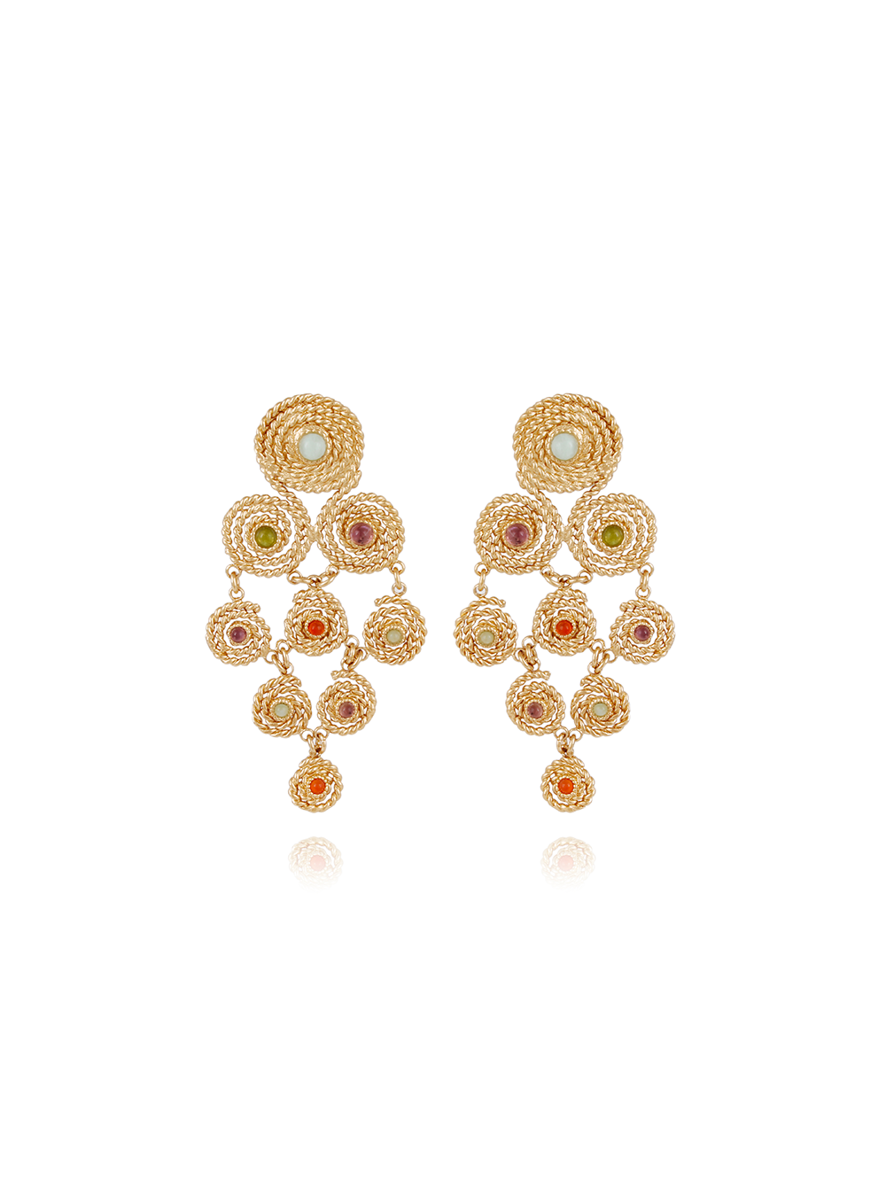 BOUCLES D'OREILLES MISTRAL DORÉES