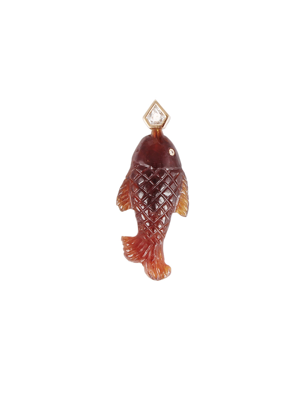 PENDENTIF POISSON DIAMANT