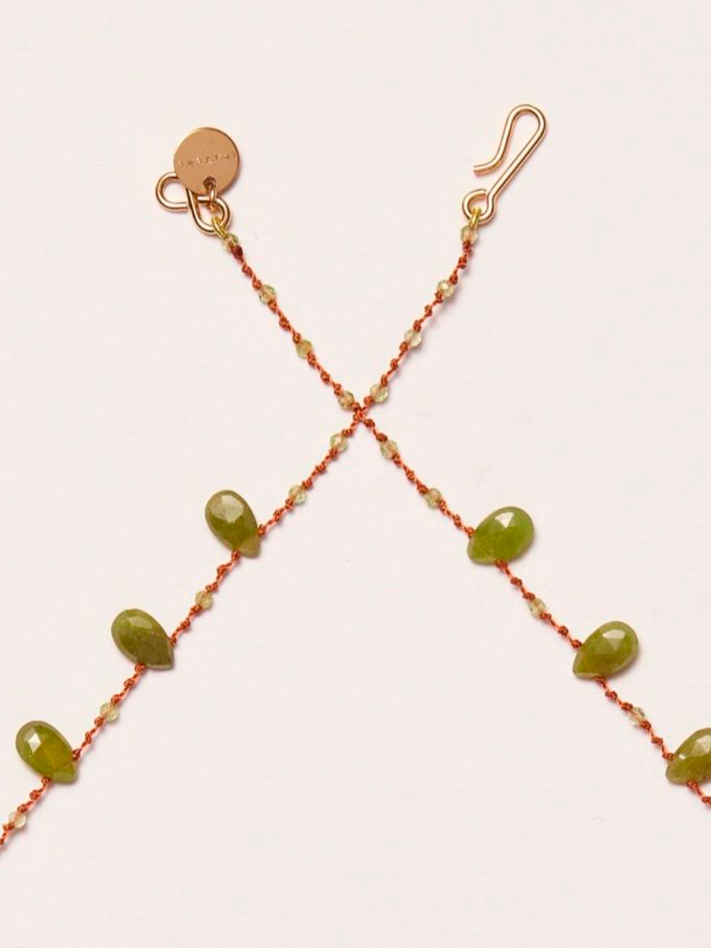 COLLIER LINWOOD VÉSUVIANITE