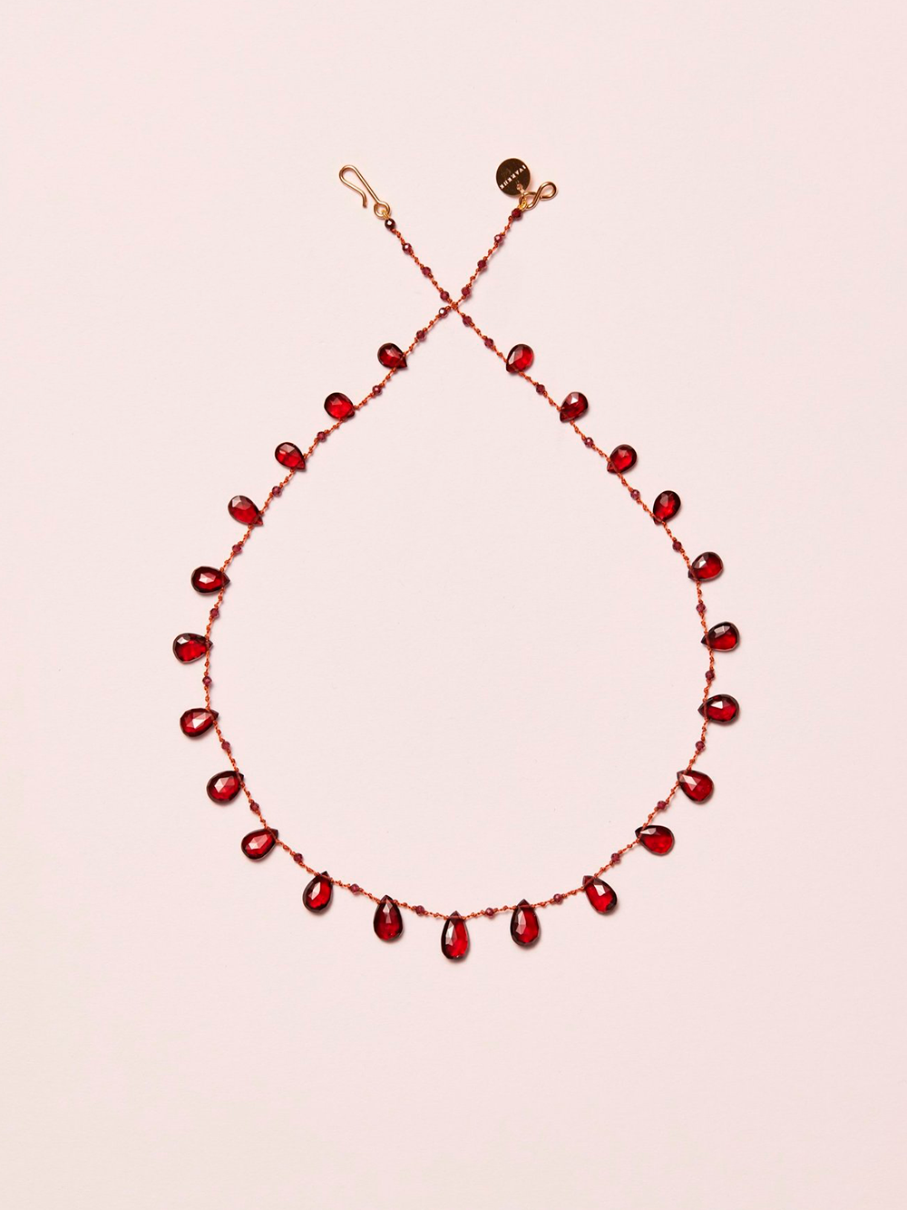 ELSTON GARNET NECKLACE