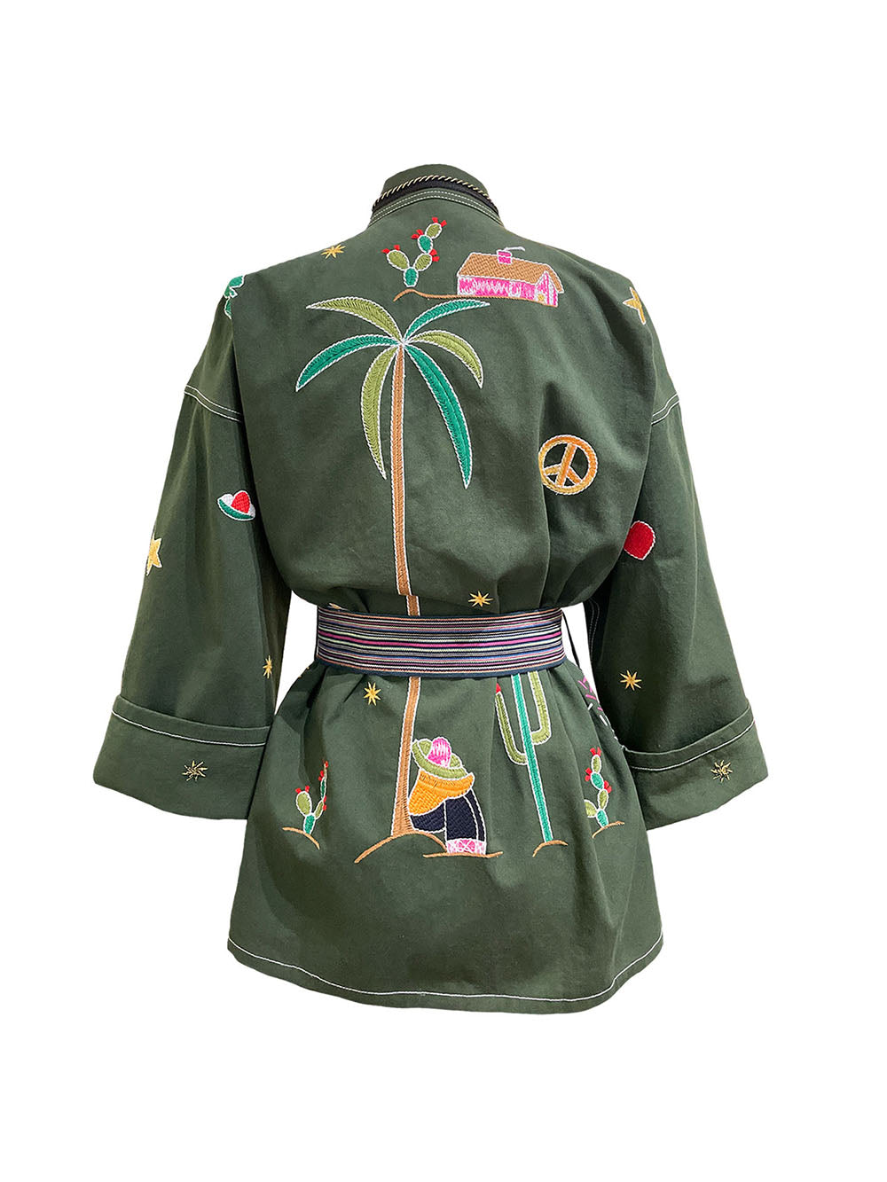 KIMONO MEXICAIN KAKI