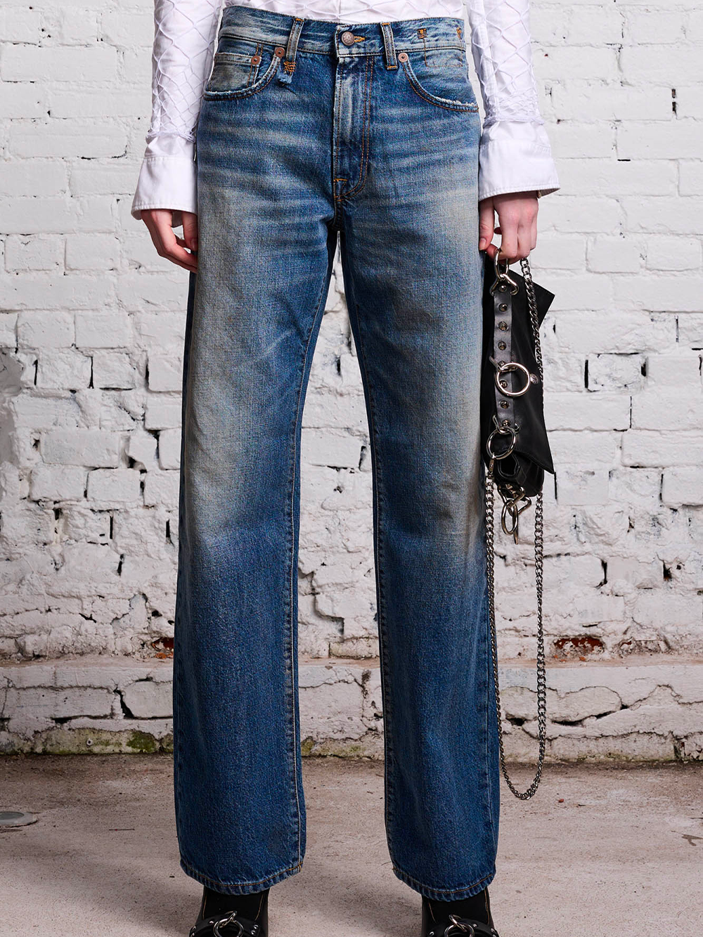 JEAN ALICE SLIM STRAIGHT LEG AMBER BLUE