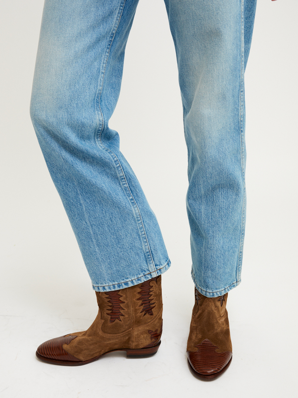 MIDNIGHT LORD CHESTNUT BROWN SANTIAG BOOTS