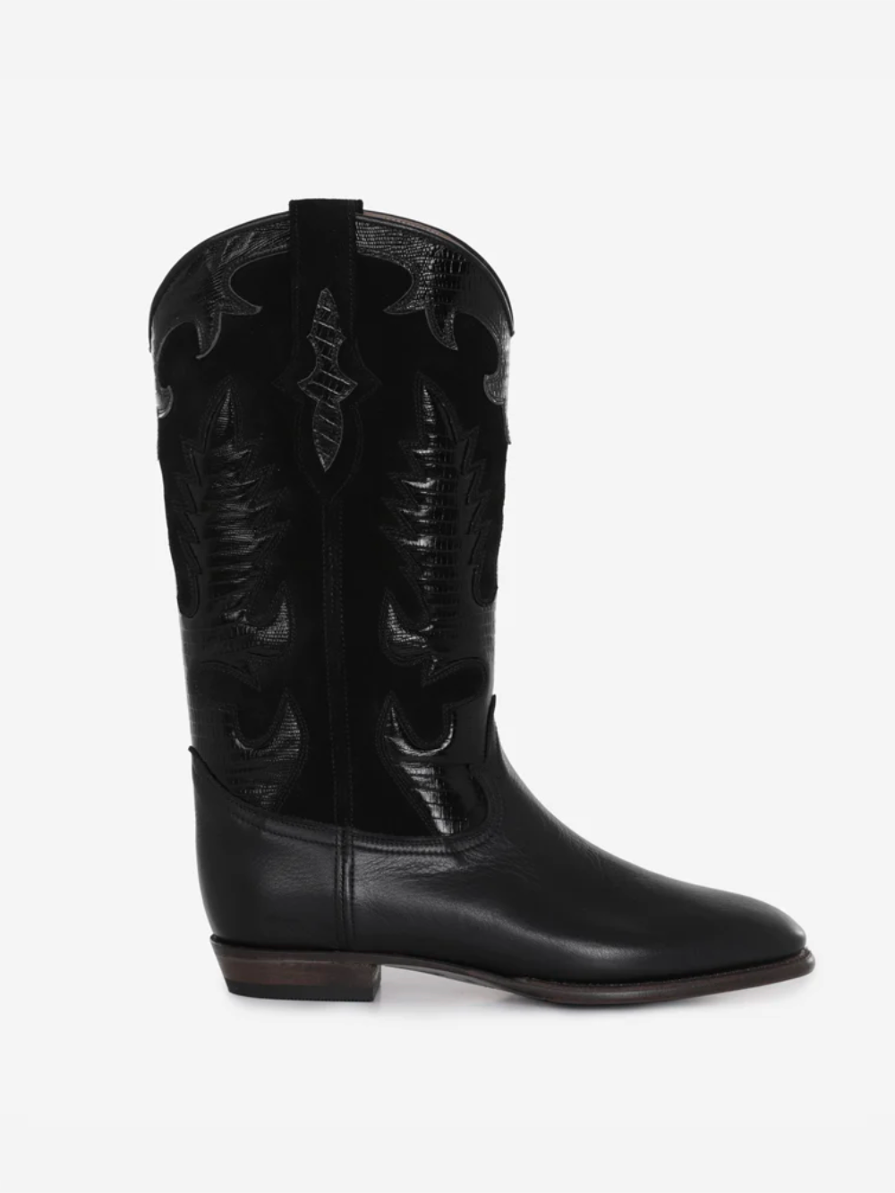 MIDNIGHT PATCHWORK BLACK SANTIAGS