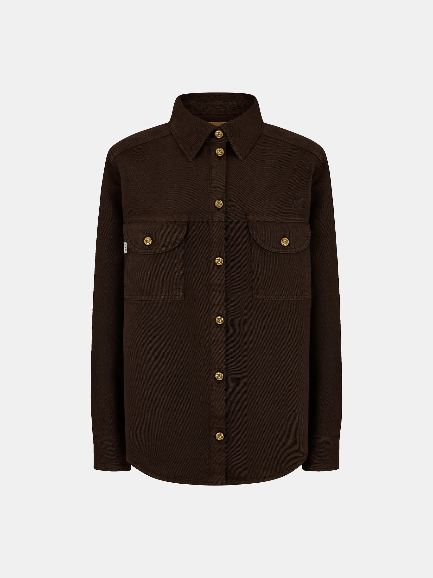 BERBER CHOCOLATE CLAPOTIS SHIRT