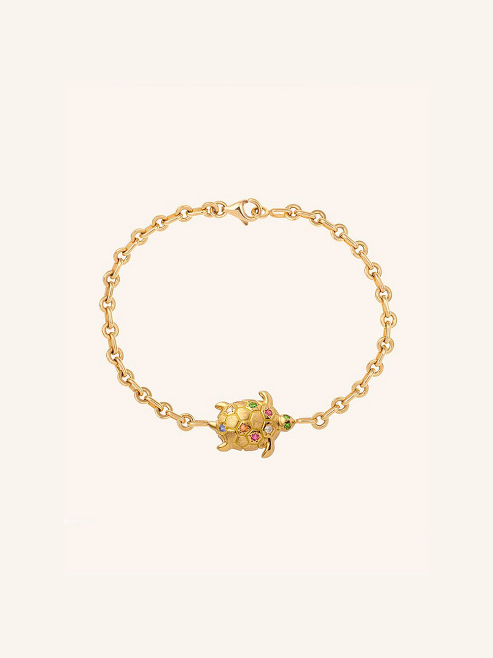 DONATELLO RAINBOW SAPPHIRES AND TSAVORITES BRACELET