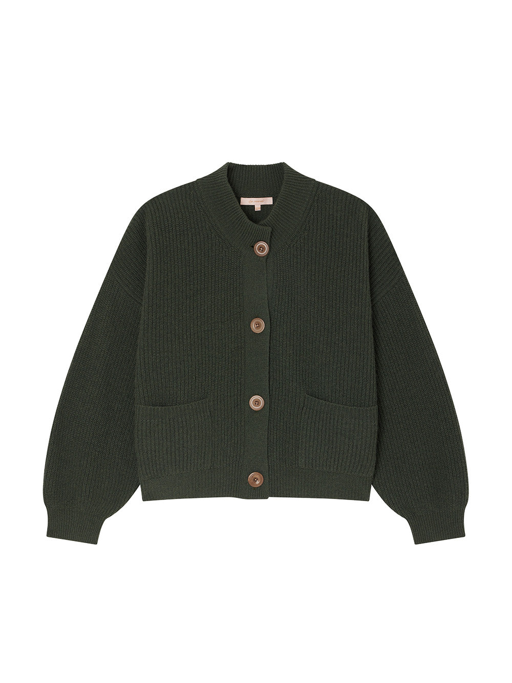 CARDIGAN ROY MILITARY GREEN