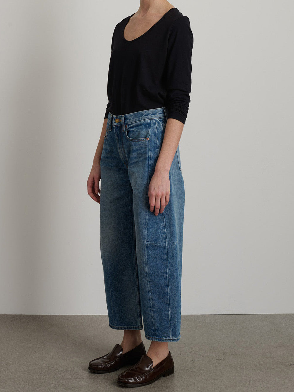 JEAN RELAXED LASSO HYDE WASH