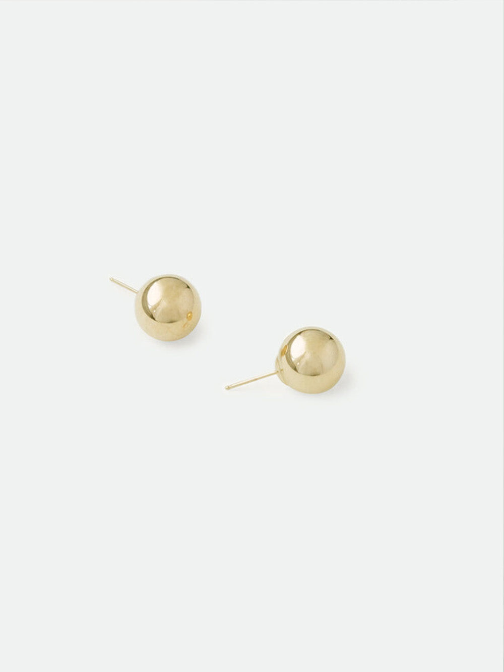 LARGE SPHERE STUD EARRING