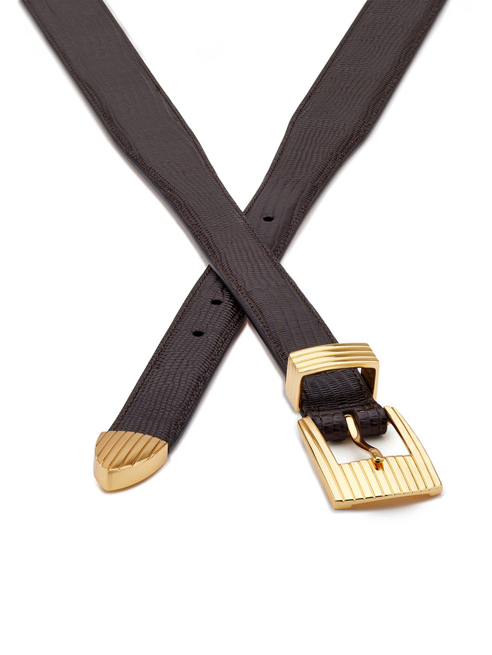 CEINTURE RODEO LEZARD BROWN