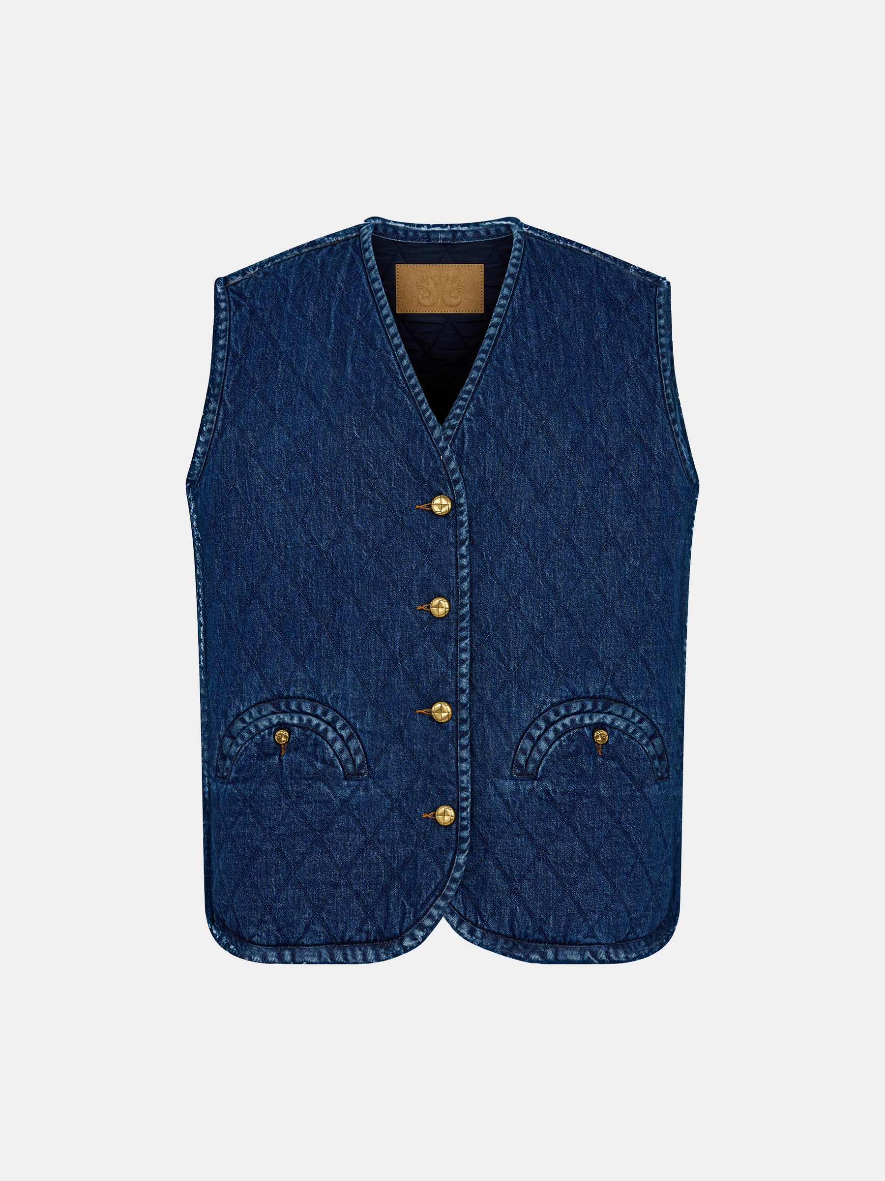 NARIIDA SAPPHIRE SUFFLOCK VEST