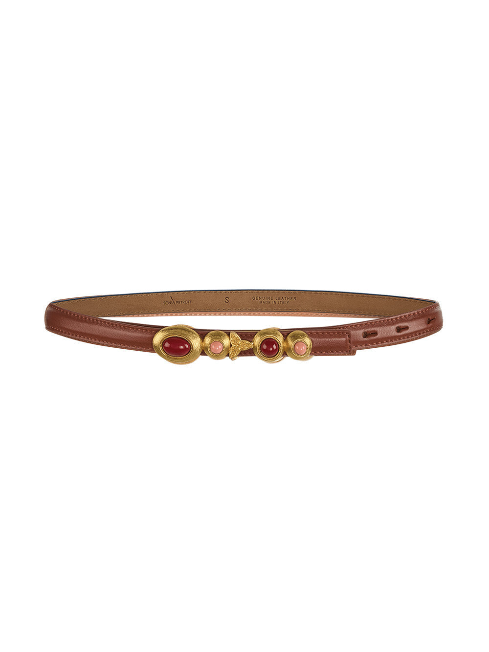 CEINTURE EARTH NARROW RED