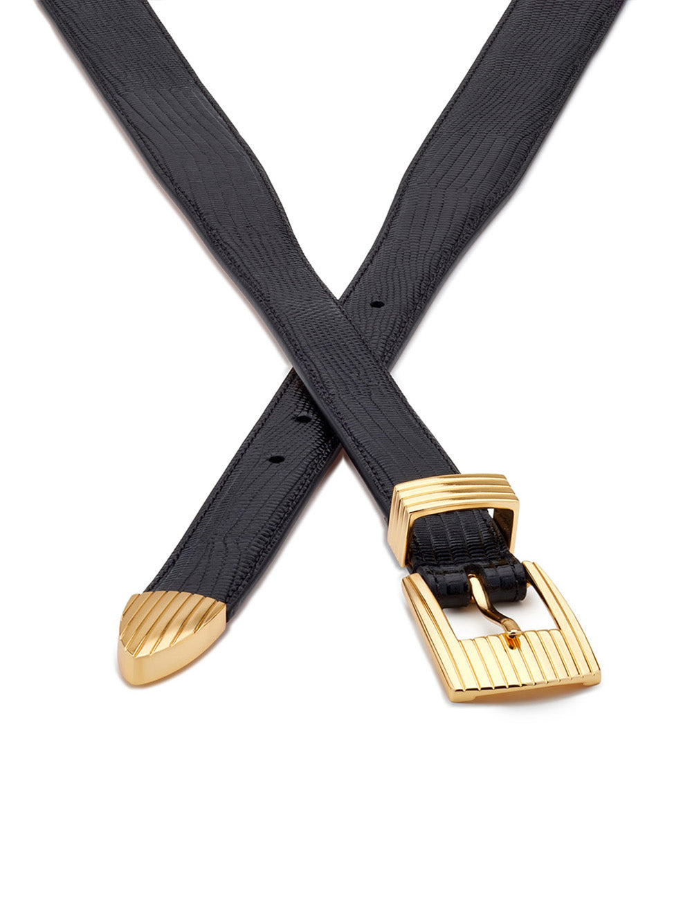 CEINTURE RODEO LEZARD BLACK