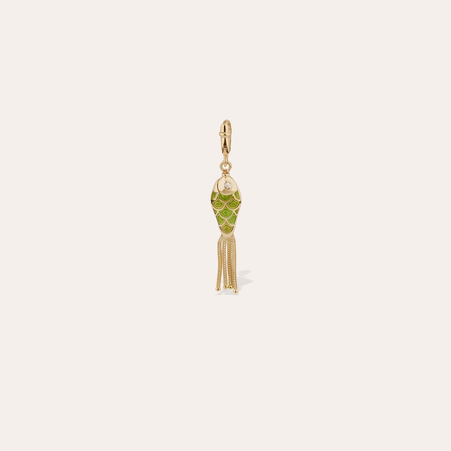 FISH FOR LOVE KIWI & SAPPHIRE CHARM