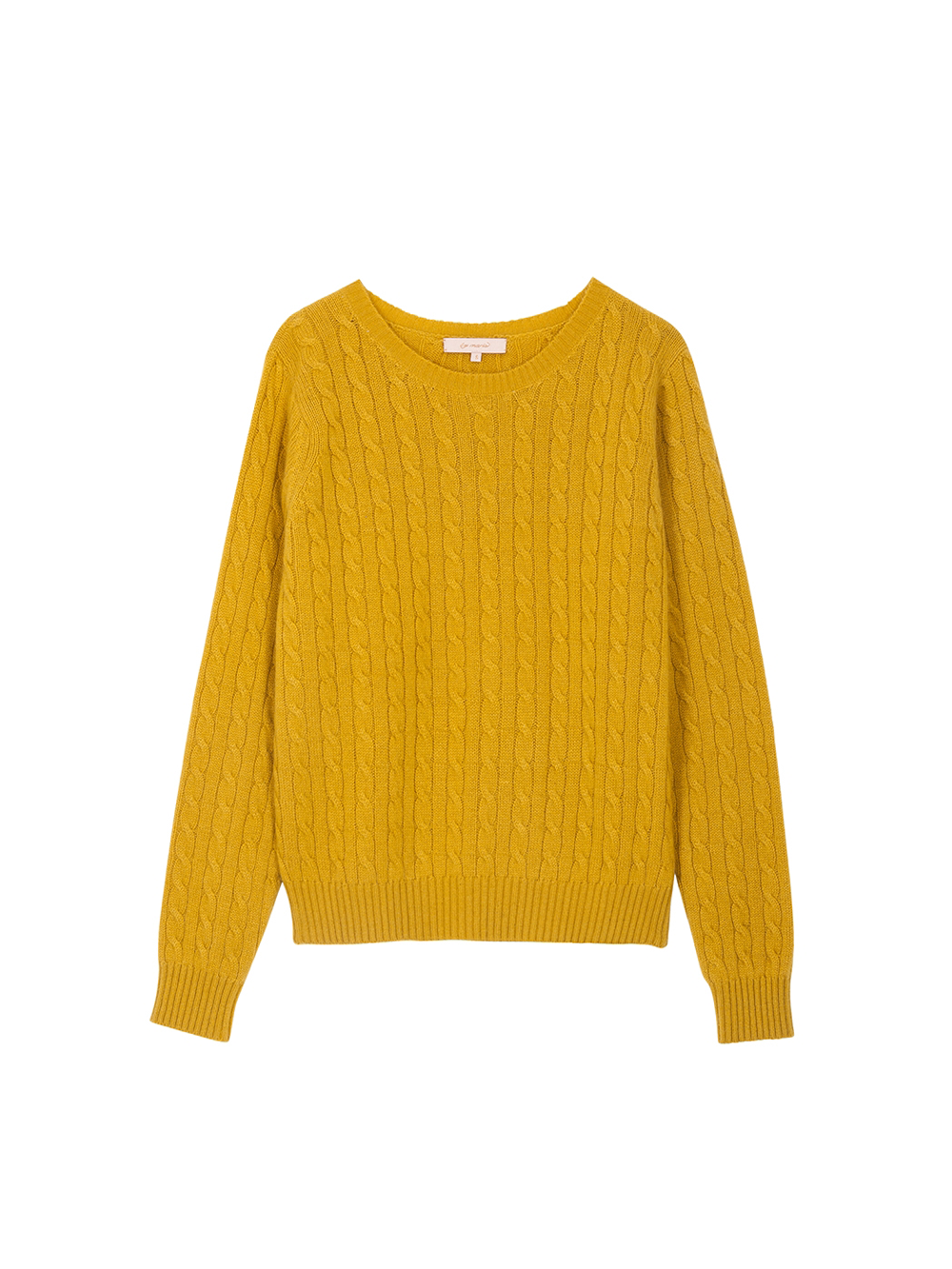 TWISTED CABLE PULLOVER