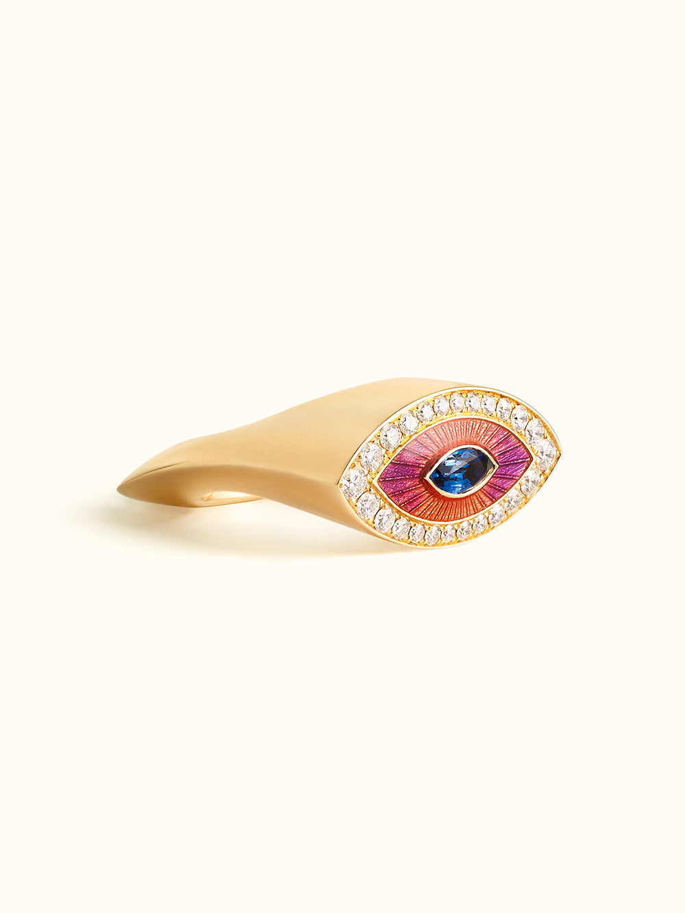 BAGUE EVIL EYE METRIQUE PURPLE