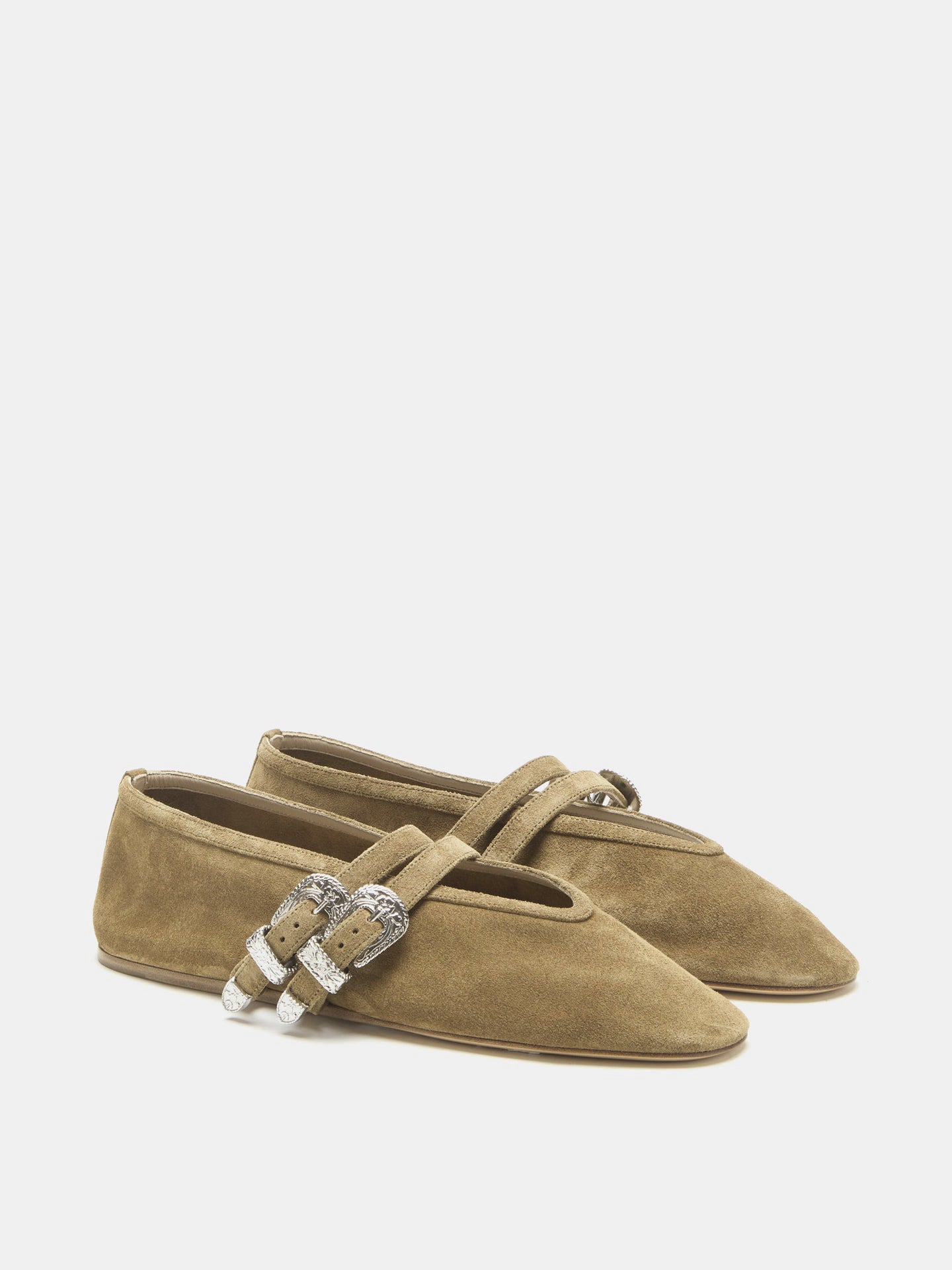 BALLERINES CLAUDIA SUEDE TAUPE