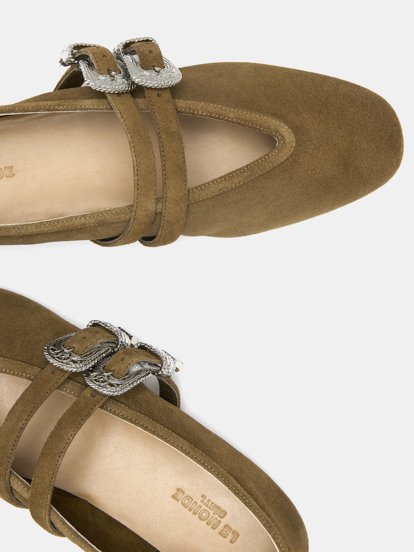 BALLERINES CLAUDIA SUEDE TAUPE