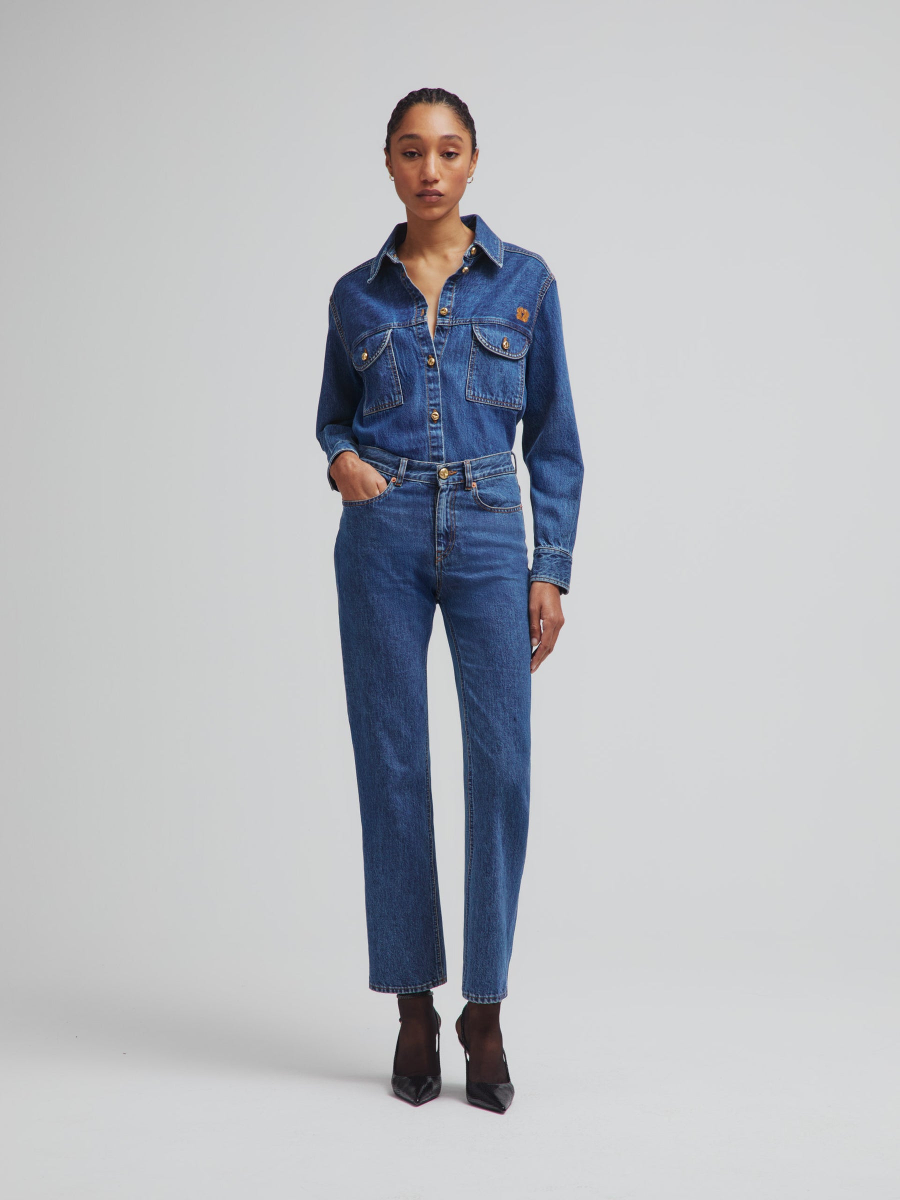 BERBER NARIIDA SAPPHIRE SHIRT