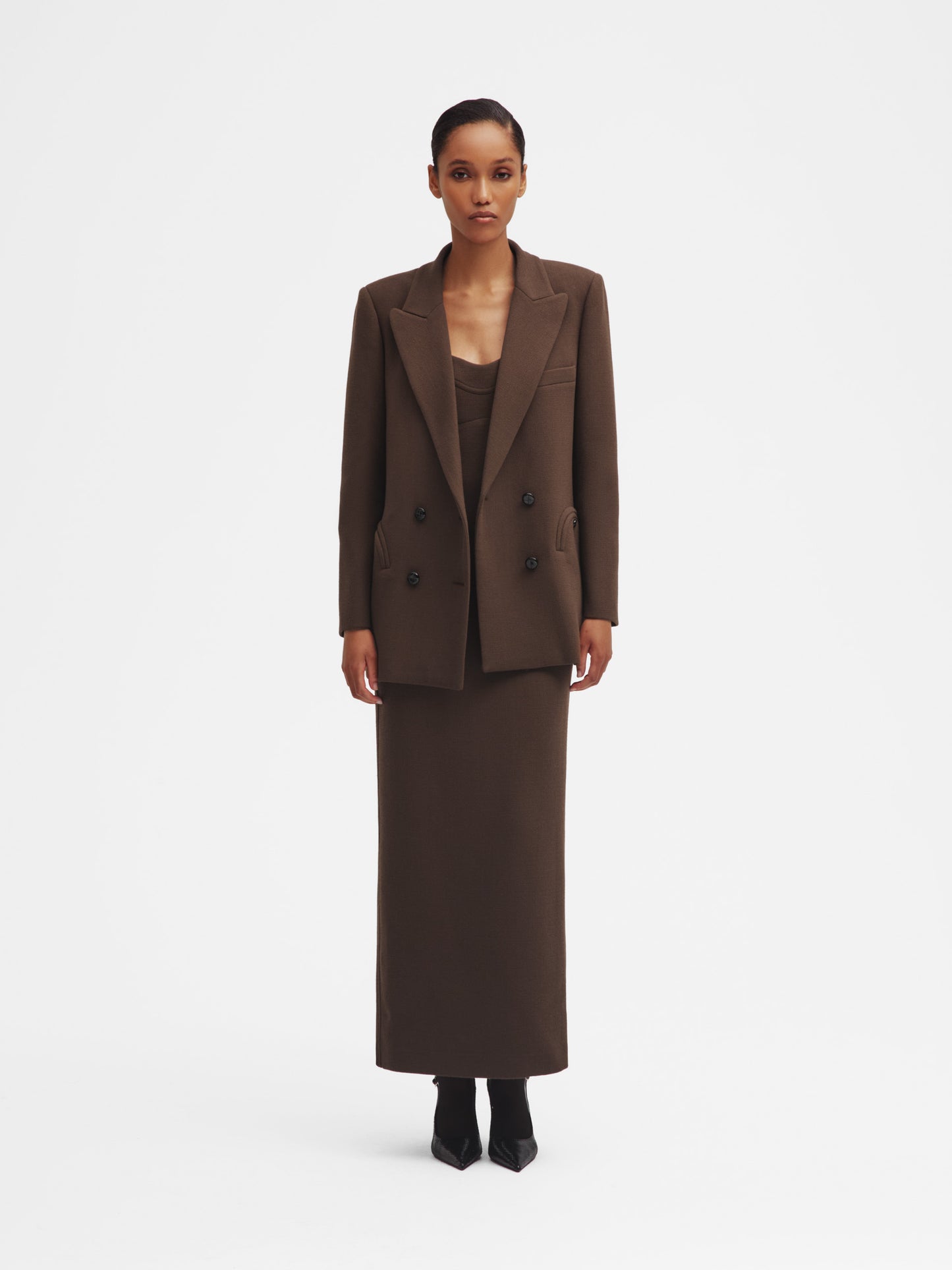 BLAZER EVERYNIGHT RESOLUTE CHOCOLATE