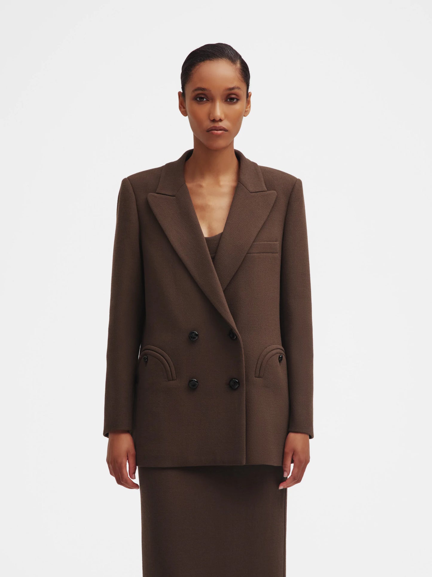BLAZER EVERYNIGHT RESOLUTE CHOCOLATE
