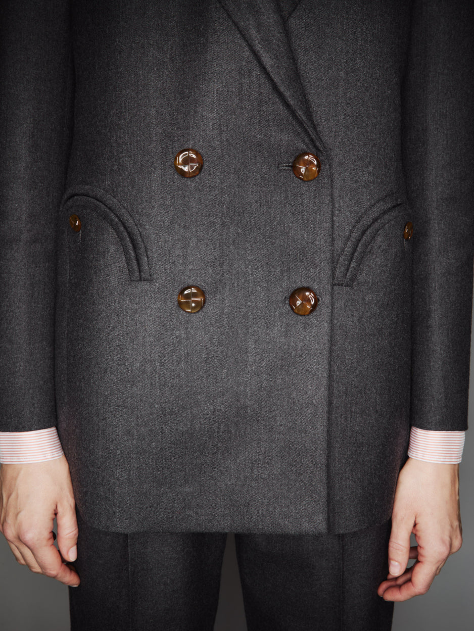 EVERYDAY ASTORIA GREY BLAZER