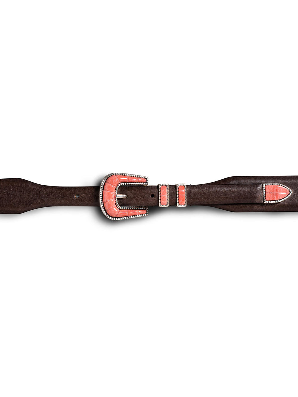 CRAZY SMOOTH BROWN BELT
