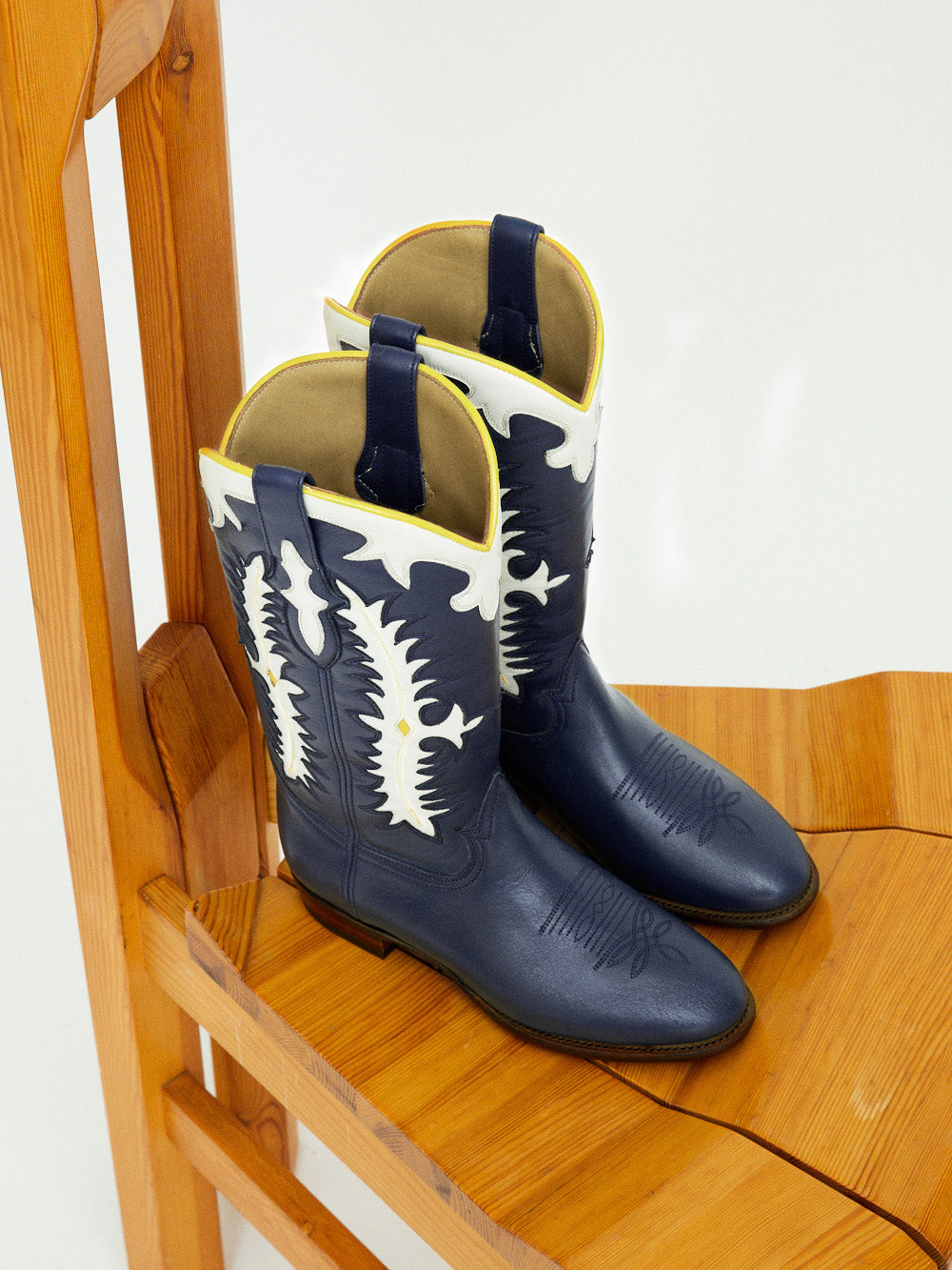MIDNIGHT TEXAS DARK BLUE BOOTS