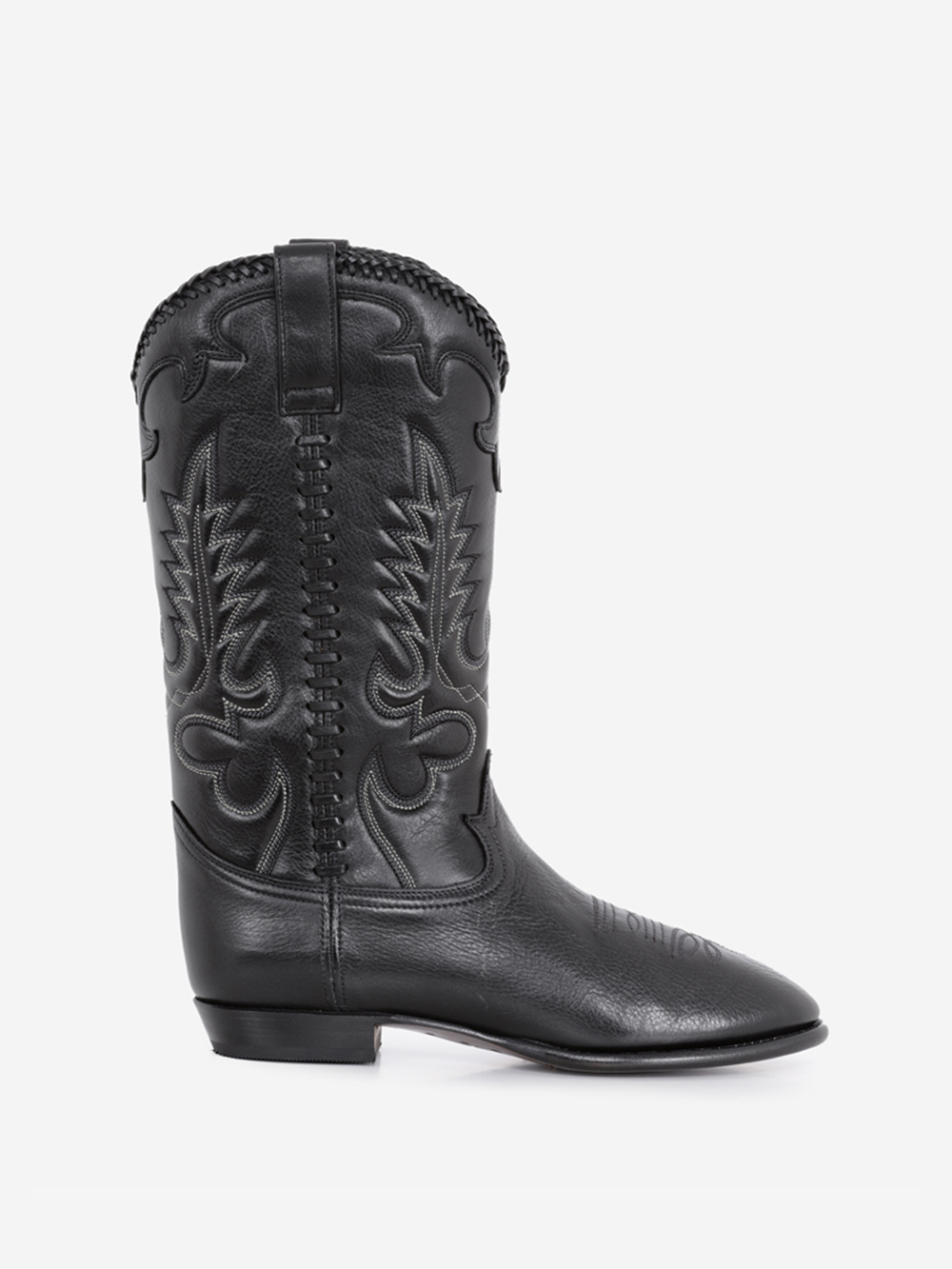MIDNIGHT WESTERN BLACK BOOTS