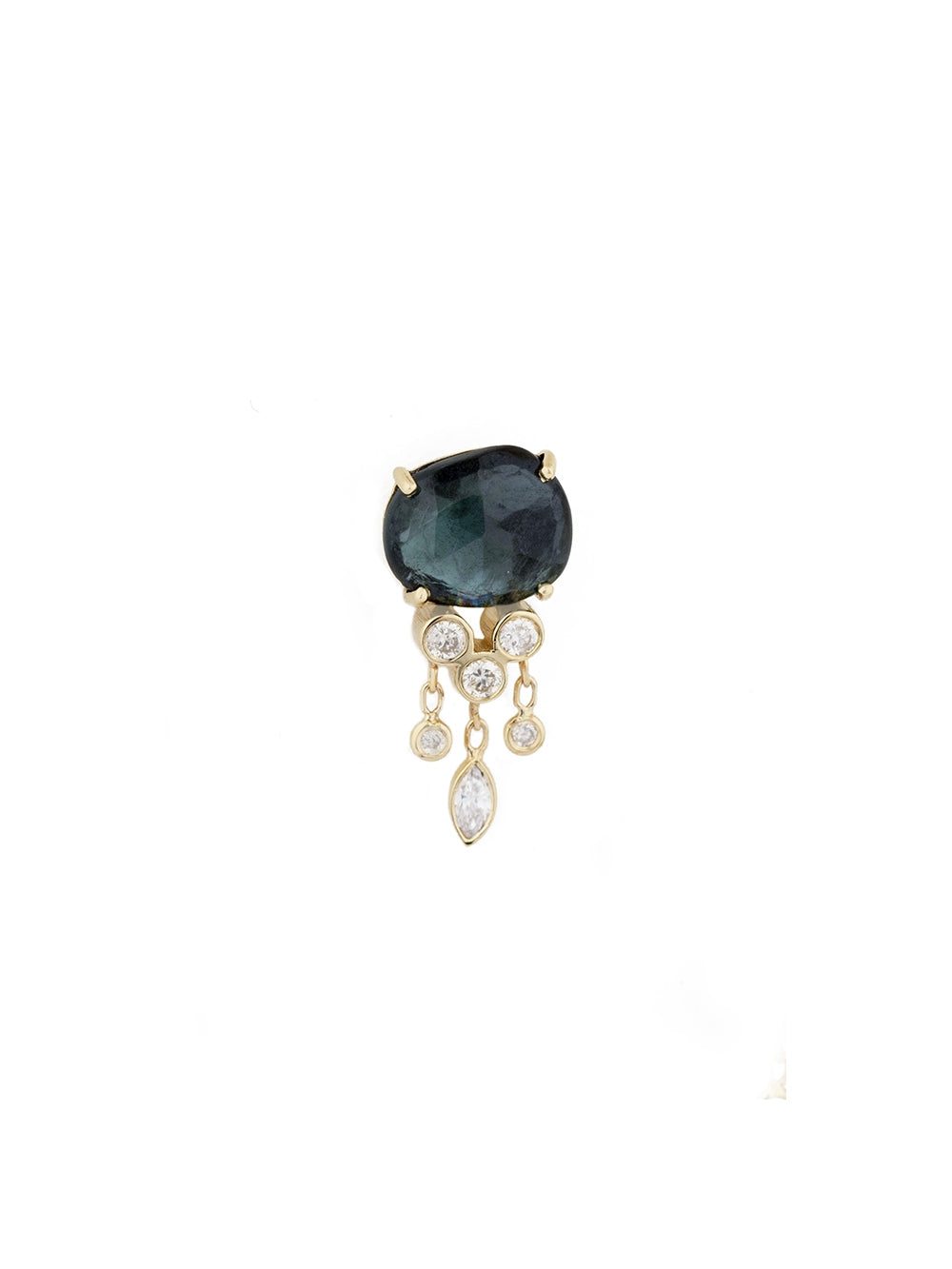 JELLYFISH TOURMALINE EARRING