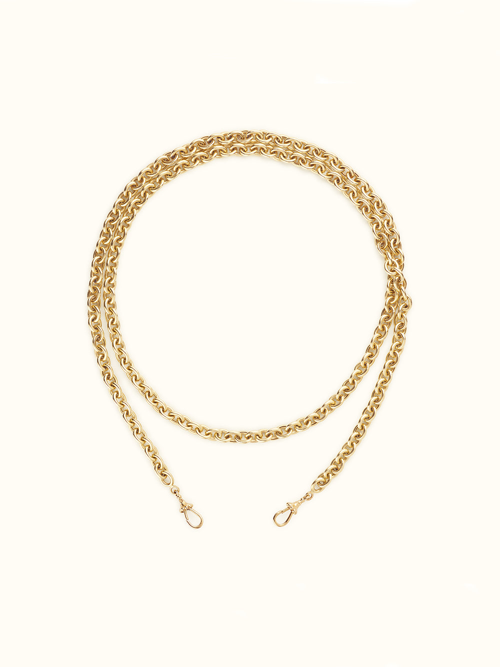 CHAIN MEDIUM ROSA DOUBLE 73CM