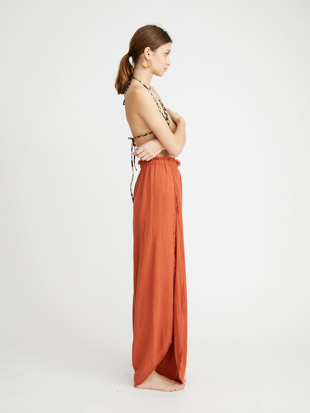 PANTALON XUBUE BURNT OCHRE