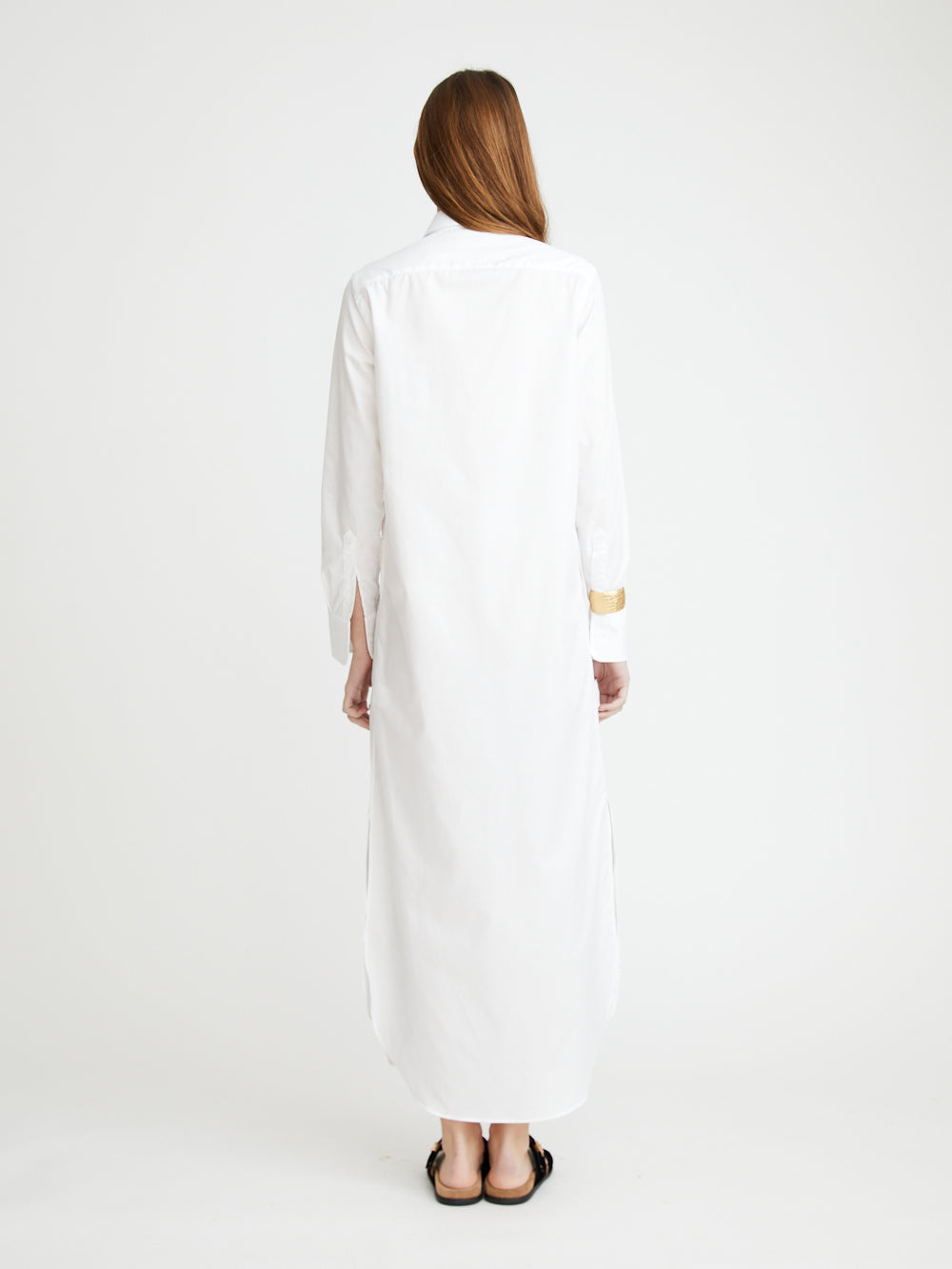 ROBE BLANKET BLANC