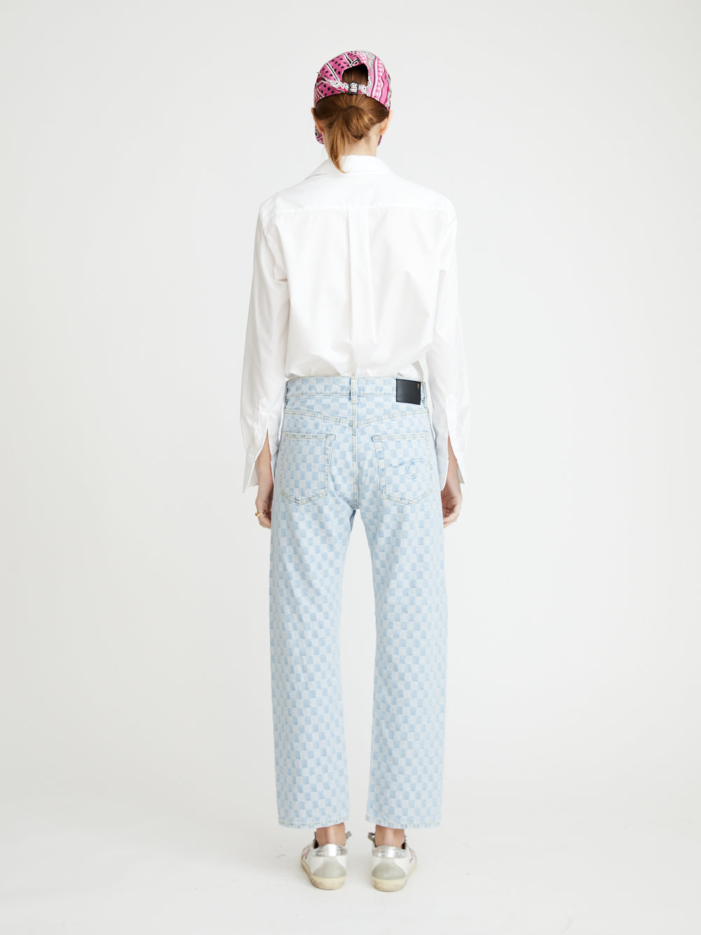 JEAN BOYFRIEND CHECKER BOARD