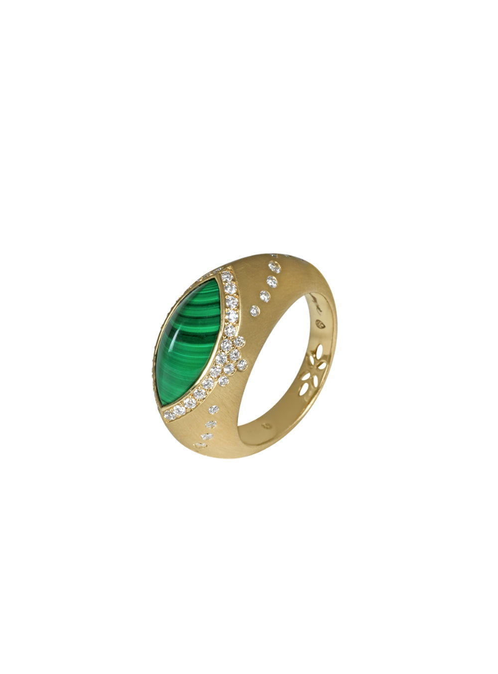 BAGUE SULTANE MALACHITE