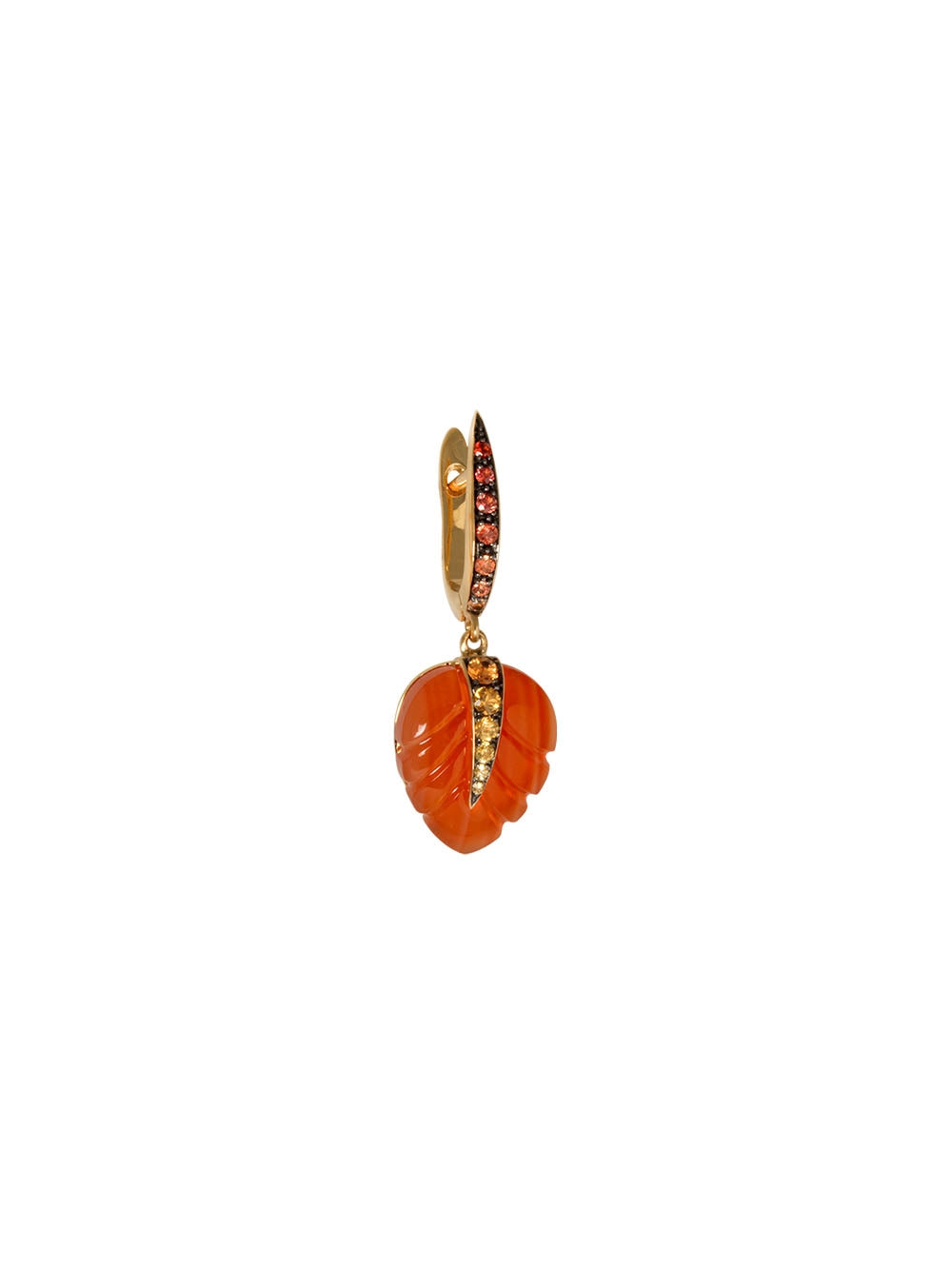 HOPE CARNELIAN AND SAPPHIRS EARRING