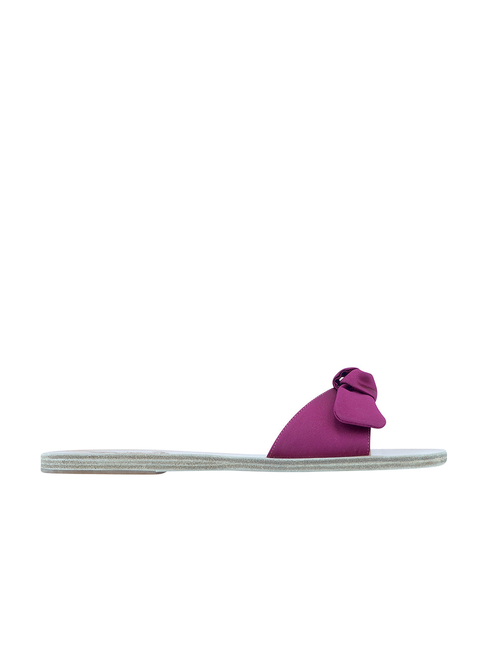 ALKI SATIN BLACKCURRANT SANDAL