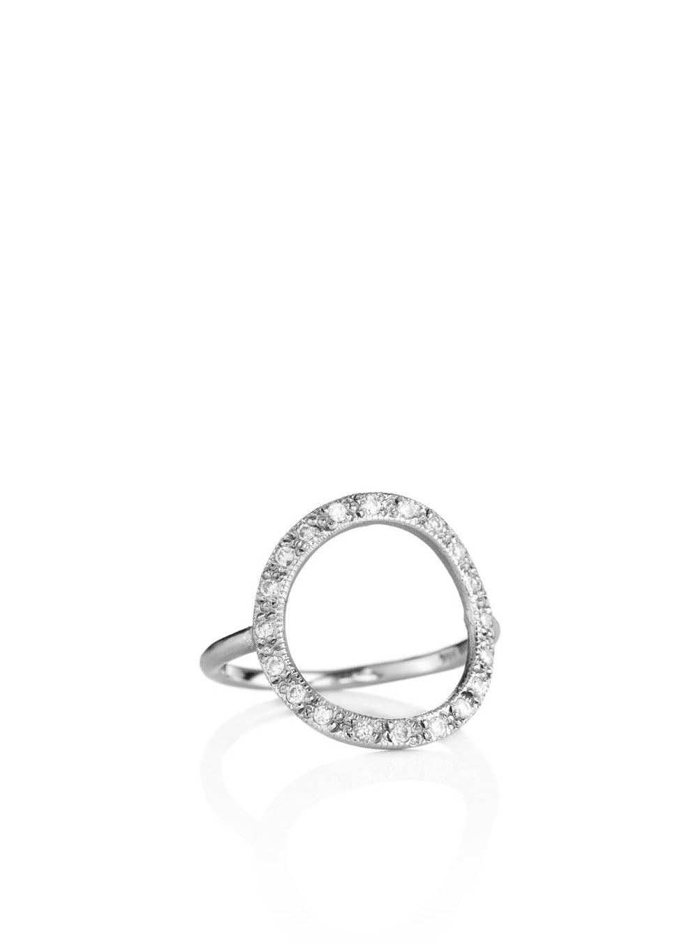 BAGUE CERCLE EN DIAMANTS