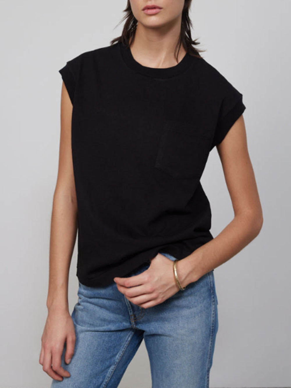 T-SHIRT POCKET BLACK