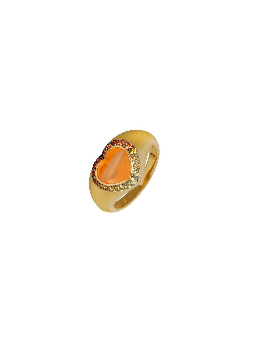 CARNELIAN LOVE SIGNET RING